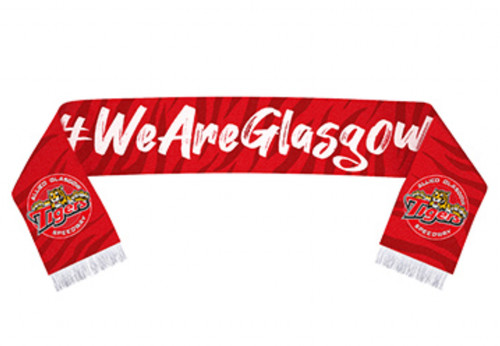 Glasgow tigers speedway scarf - glasgow,