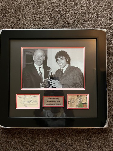 Sir matt busby george best - busby, &