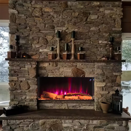 Embedded led fireplace - embedded,