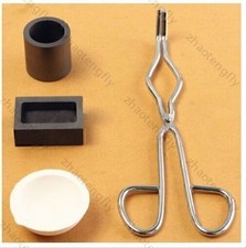 4x Graphite Crucible Tongs