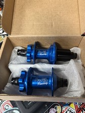 BRAND NEW PROFILE RACING ELITE CASSETTE MTB HUB SET 36H BLUE MOUNTAIN BIKE DISC