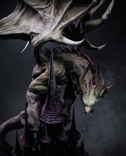 Mysterious dragon unpainted - mysterious,