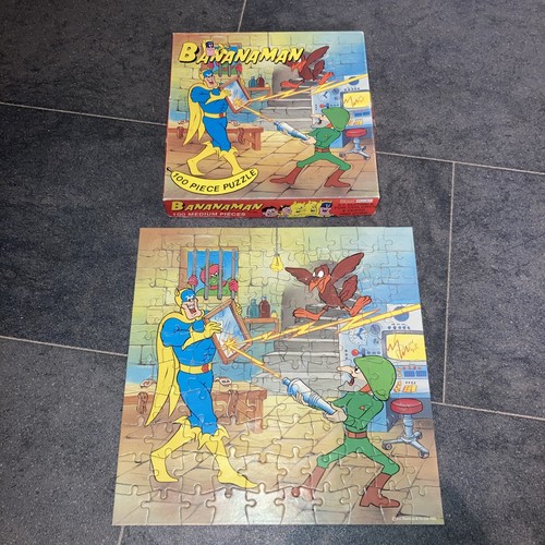 Banana man puzzle complete - banana,