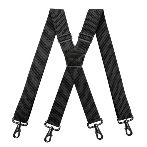 Heavy duty elastic suspenders - heavy,