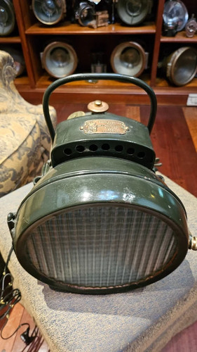 Old car carbide - old, lantern.