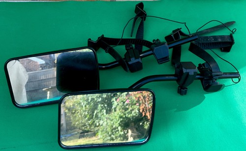Pair caravan towing mirrors - pair, of