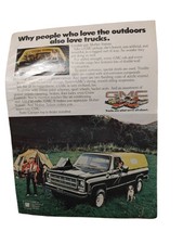 1978 Vintage Print Ad GM
