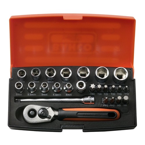 Bahco sl25 socket - socket, set