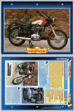 Ducati Scrambler 450 - 1970 - Classic - Atlas Motorbike Fact File Card