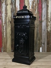 Black cast aluminium tall - cast,