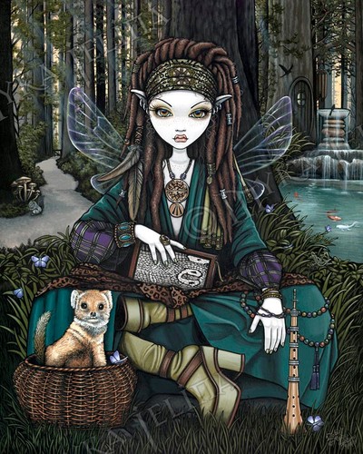 Woodland fairy magical forest - woodland,