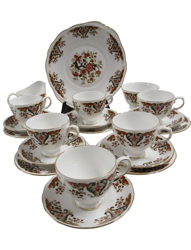Colclough tea set floral - colclough,