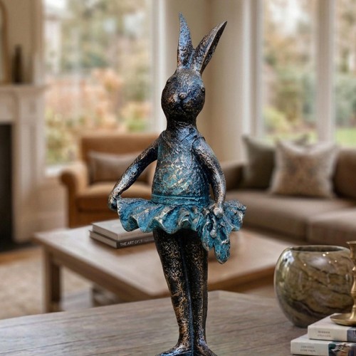 Ballerina rabbit resin - ballerina,