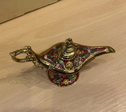 Preowned genie lamp ornament - preowned,