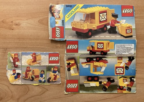 Vintage lego 6651 post office - vintage,