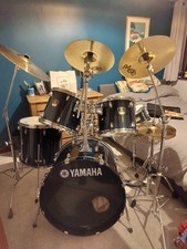 Yamaha Stage Custom Advantage Full Drum kit. Limited Edition Midnight Blue.