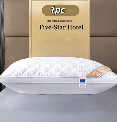 Five star hotel white quilted - hotel,