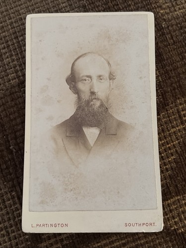 Victorian cdv photo - photo, man