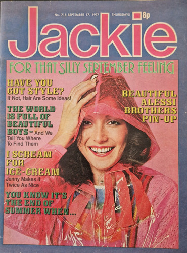 Jackie magazine sept 1977 - jackie,