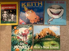 5x kids paperback books - ideal gift