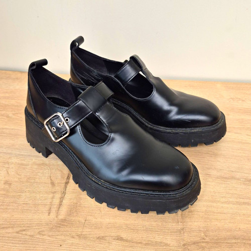 Zara black mary - black, flat