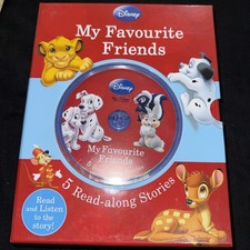 Disney My Favourite Friends 5 Read Along Story Books With CD
