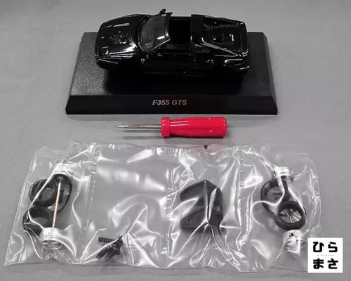 Ferrari f355 gts black - 1/64,