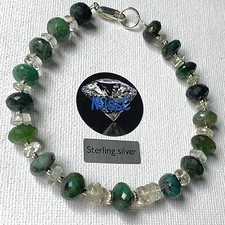EMERALD AND PRASIOLITE (GREEN