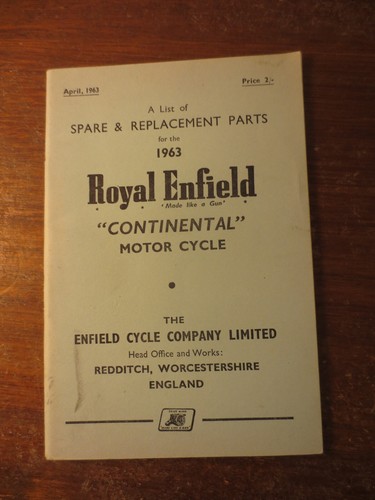 Royal enfield 1963 - enfield, continental