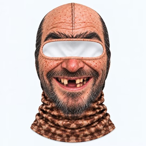 Novelty ski mask full - mask, 3d