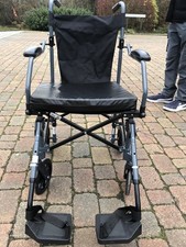 Wheel Chair Transit Lightweight Aluminium Wheelchair (capacity Of 115kg)