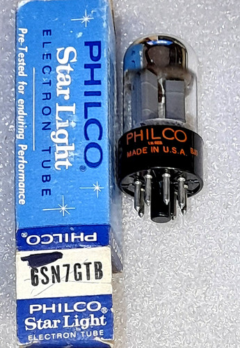 6sn7gtb philco nos - 6sn7gtb,