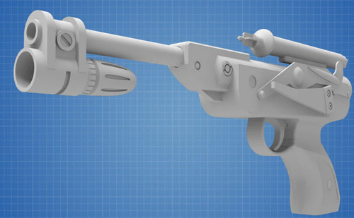 Blaster pistol 1 - dl-18,