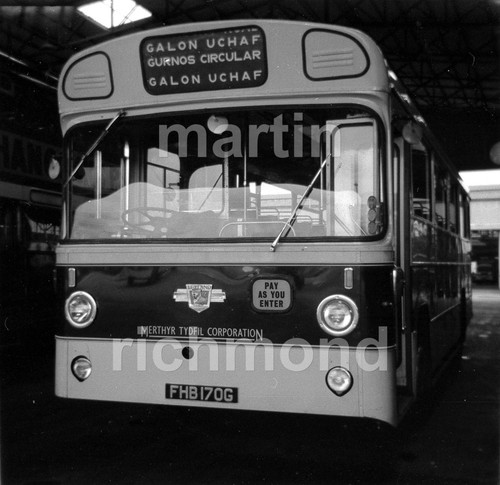 Merthyr tydfil corporation bus - merthyr,