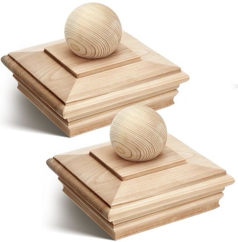 Pcs wood post - pcs, 6"x
