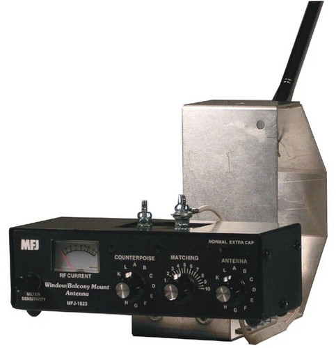 Window balcony antenna with - window/balcony,
