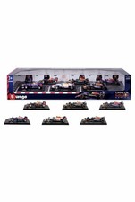 Burago 1:43 Scale Highly Detailed Red Bull Formula One Cars 6 Pack (3+ Years)