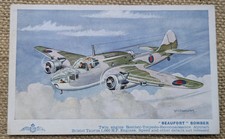BEAUFORT BOMBER by A.F.D Bannister, Twin Engine Aircraft, Aviation, J. Salmon PC
