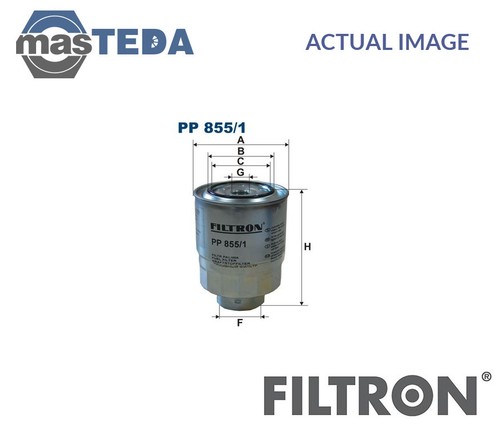 Pp855 engine fuel filter - pp855/1,