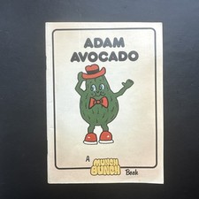 ADAM AVOCADO A MUNCH BUNCH BOOK GILES REED 1979 40p VINTAGE STUDIO PRODUCTIONS