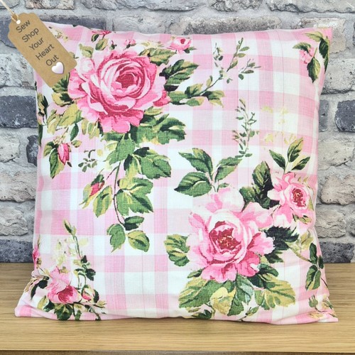 Gingham rose shabby - 1x,