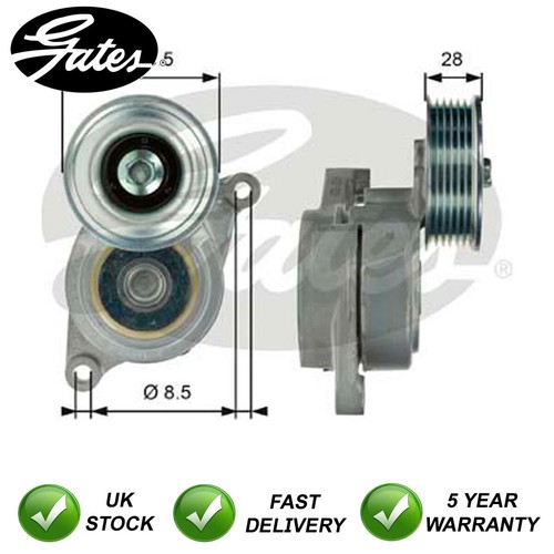 Tensioner pulley gates fits - tensioner,