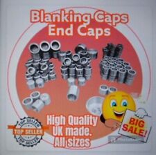 CAPS STAINLESS End Pipe Blanking Solid Bevelled Plain Ends Steel All Sizes
