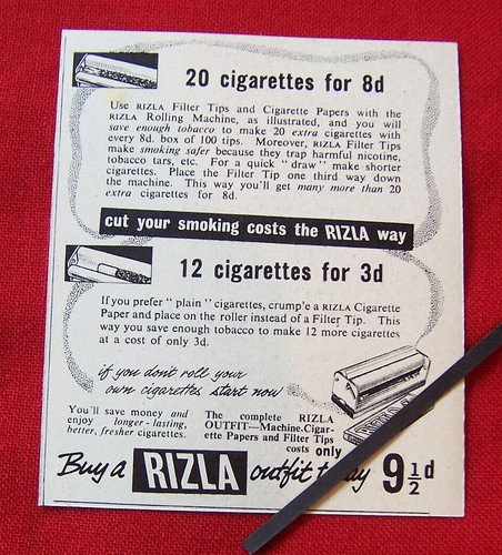 Rizla cigarette papers rolling - rizla,