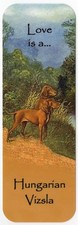 HUNGARIAN VIZSLA DOG BOOKMARK