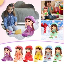 Cute Soft Rag Doll,Rag Dolls Girls Sleeping Partner Doll Xmas Birthday Gifts UK