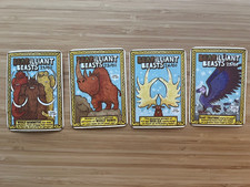 YoYo Bear Cards Bearilliant Beasts - 4 Cards -  21, 23, 24 & 25/60 - ICE AGE