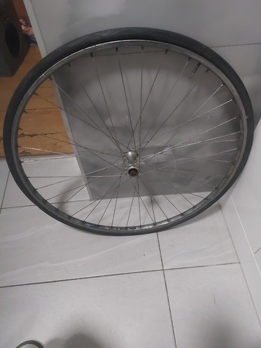 Vintage bicycle wheel wolber - vintage,