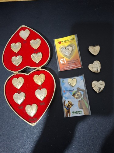 Variety club pin hearts - 15,