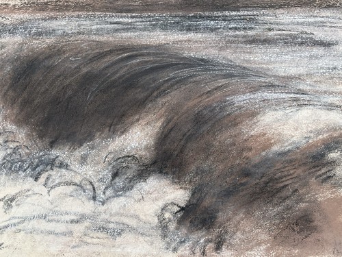 Postwar dramatic seascape st - postwar,